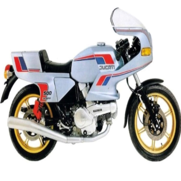 Ducati Pantah Reservedele