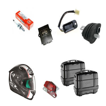 Motorcykel reservedele og udstyr