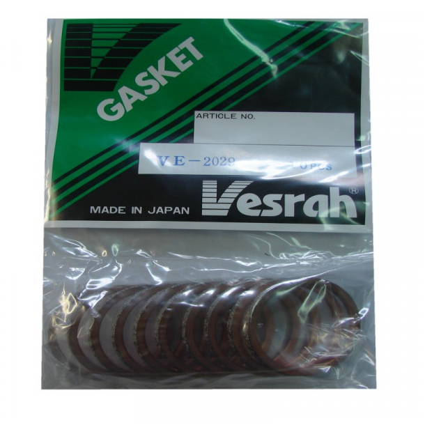 Udstdningspakning VE-2029 4FM-14613-00 1 stk. YAMAHA YZF750 YZF1000 FZ1000 R1 FJR1300 TT-R 250