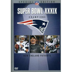 BRUGT som ny Super Bowl XXXIX -2004 New England Patriots Championship - DVD 