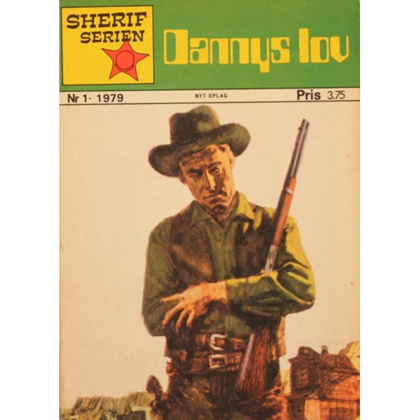 BRUGT SOM NY - Sherif Serien 1979 Nr. 1 Dannys Lov