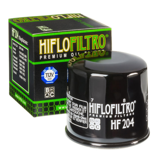 HIFLO Oliefilter HF204Arctic catHarley-davidsonHondaKawasakiMv AgustaSuzukiTriumphYamaha