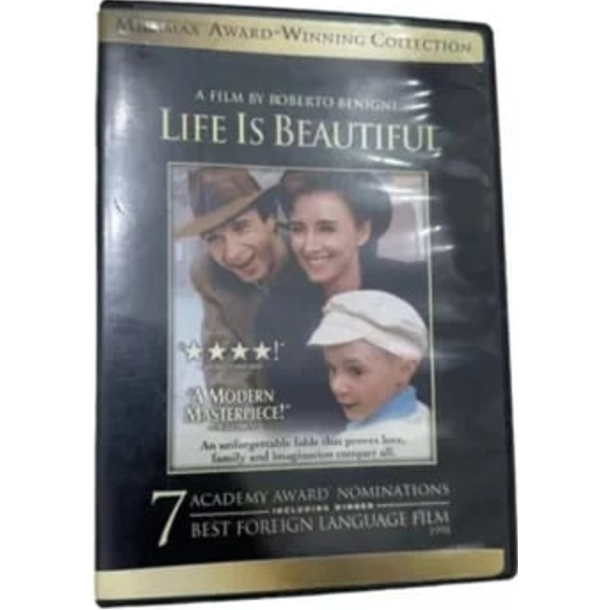 Life Is Beautiful - DVD - Language English Engelsk ingen danske tekster