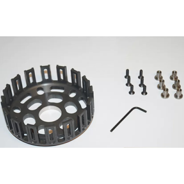Koblings-sk�l ProX 17.2286 Clutch Basket 7075 Alloy AIRCRAFT-ALU COATED Yamaha YZ125 86-87