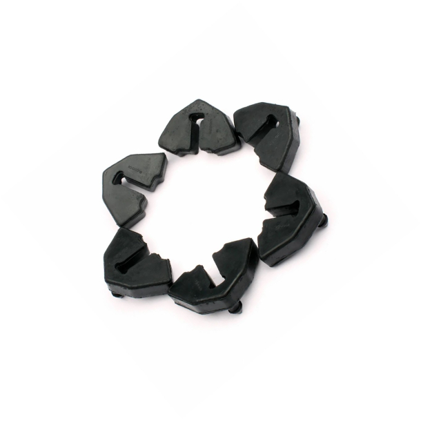 Chokkobling Baghjul 6 stk gummier ABSORBER,RR HUB SHOCK SUZUZKI 6465117E00 64651-17E00 GSX-R600 GSX-R750 GSX750  RF900R TL1000 GSF1200 BANDIT GSX1200 INAZUMA GSX-R1100W 