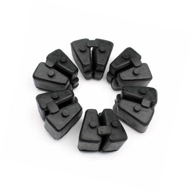 Chokkobling til baghjul 6STK GUMMIER DAMPER YAMAHA 4FM2536400 4FM-25364-00 FZR600R FZS600 FAZER YZF600R THUNDERCAT YZF750 TRX850 YZF1000R THUNDERACE   