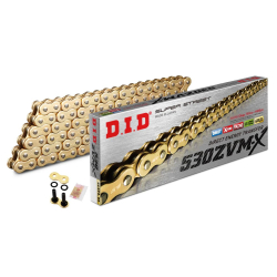 DID K�de 530ZVMX -118 Pro X-ring GULD DID 50/530ZVM-X2 X-RINGK�DE-118 G&G