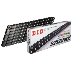 DID K�de 525ZVMX -118 Pro X-ring BLACK 525ZVMX-118 Street X-ring BLACK/STEEL