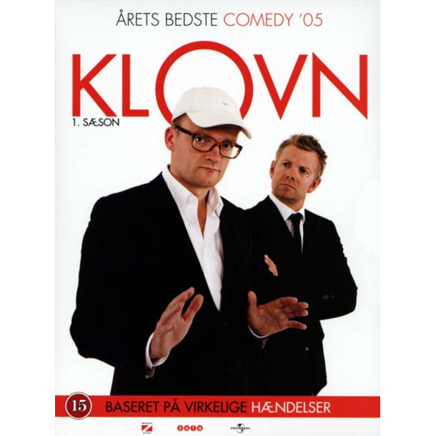 BRUGT som ny - Klovn - 1. s�son - baseret p� virkelige h�ndelser DVD 2 DISC