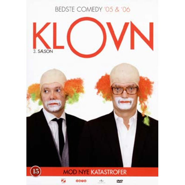 BRUGT som ny - Klovn - 3. s�son - mod nye katastrofer DVD 2 DISC