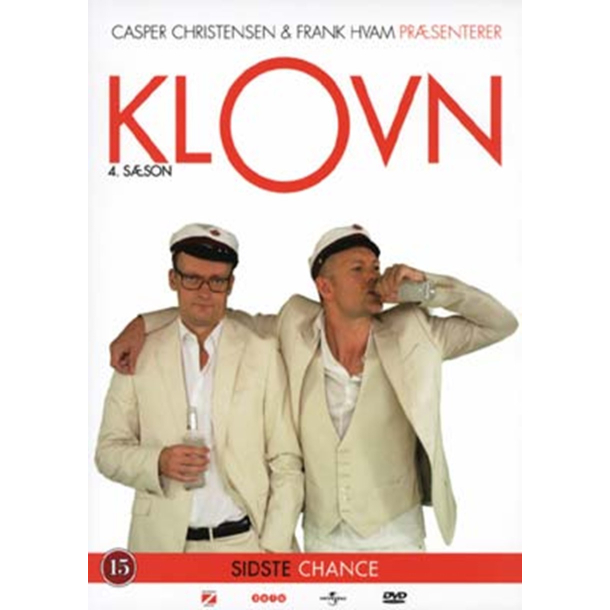BRUGT som ny - Klovn - 4. s�son - sidste chance DVD 2 DISC