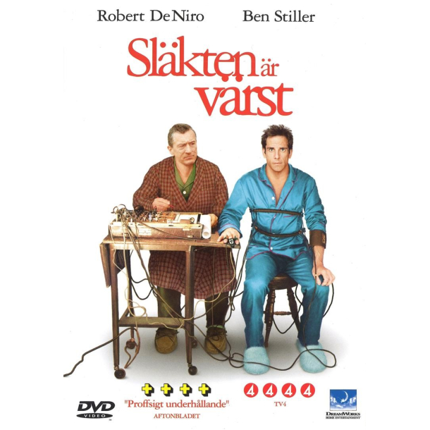 BRUGT som ny - Meet the Parents (2000) -OBS SVENSK COVER MED DANSKE TEKSTER Sl�kten �r v�rst (2000) - DVD