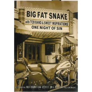 BRUGT som ny Big Fat Snake With TCB Band & Sweet Inspirations � One Night Of Sin - 2 Disc - CD + DVD