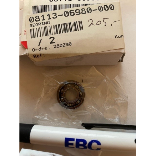 SUZUKI 0811306980 08113-06980 BEARING (8X19X6)RM80 RM85 RM125RM250RMX-250