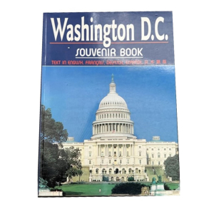 Washington D.C. Souvenir Book 5 Languages 1997 Photos 1992 L.B. Prince Company
