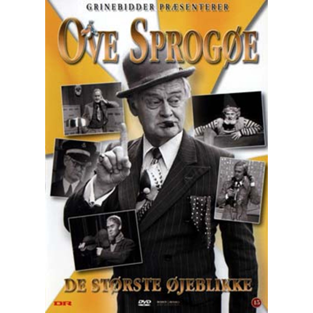 BRUGT som ny - Grinebidder: Ove Sprog�e - De st�rste �jeblikke - DVD