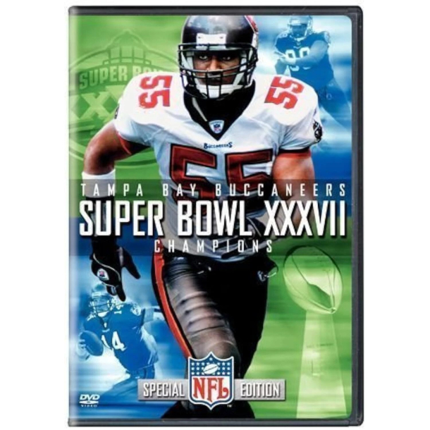 BRUGT som ny Tampa Bay Buccaneers - Super Bowl XXXVII Champions (DVD, 2003, Full Screen) - DVD 