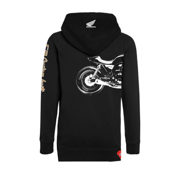 CUSTOM BUILT HOODIE SORT XL Custom Built Hoodie Black XL