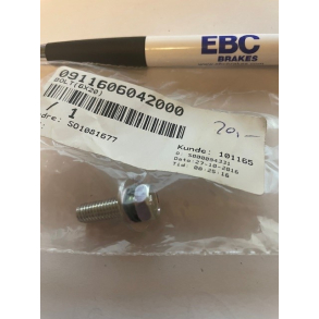 SUZUKI 0911606042 09116-06042 BOLT(6X20)GSR600LT80 QUADSPORT