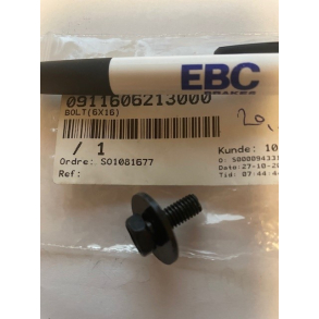 SUZUKI 0911606213 09116-06213 BOLT(6X16)GSR600DR650VS800C1500 (VL1500)LT-A400F EIGER 4X4