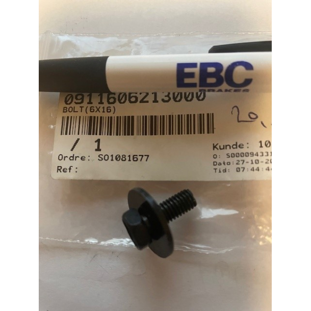 SUZUKI 0911606213 09116-06213 BOLT(6X16)GSR600DR650VS800C1500 (VL1500)LT-A400F EIGER 4X4