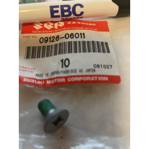 SUZUKI 0912606011 09126-06011 0912606011RX0 09126-06011-RX0 SCREW(6X12)