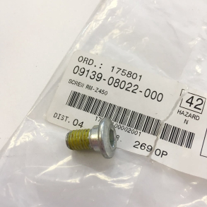 SUZUKI 0913908022 09139-08022 SCREW(8X15) RM-Z250 RM-Z450 RMX450