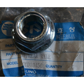 Mtrik, bagaksel NUT,RR AXLE Rear Axle Lock Nut Hyosung GT125 GT250 GT650 GV250 GV650
