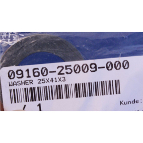 Suzuki Skive 25x41x3 OEM Number: 09160-25009 (Tandhjul GSXR, Kobling GT380 mm)