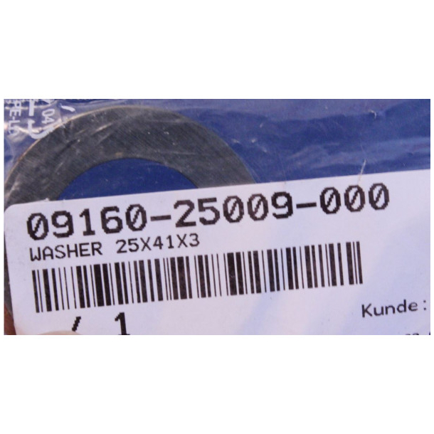 Suzuki Skive 25x41x3 OEM Number: 09160-25009 (Tandhjul GSXR, Kobling GT380 mm)