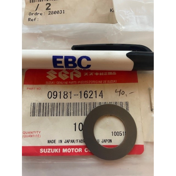 SUZUKI 0918116214 09181-16214 SHIM Washer(16X28X0.5)