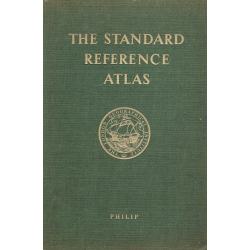 BRUGT RIMELIG STAND The Standard Reference Atlas - George Philip - Publisher George Philip &amp; Son Limited 1956 1. oplag 1. udgave Hardback