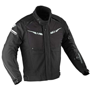 IXON SIRRUS HP HERRE TEKSTIL JAKKE SORT/HVID str. L