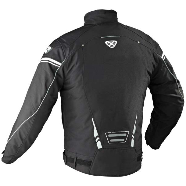 IXON SIRRUS HP HERRE TEKSTIL JAKKE SORT/HVID str. XL