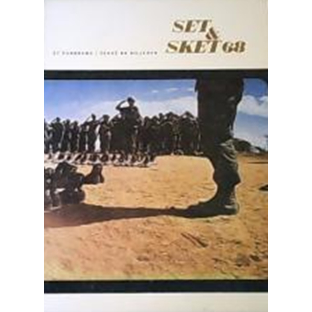 BRUGT RIMELIG STAND Set &amp; Sket 68 � Et panorama i tekst og billeder af Hans Hermann Petersen Forlaget Lademann 1968 Hardcover