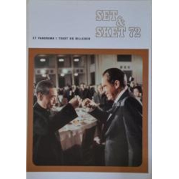 BRUGT RIMELIG STAND Set &amp; Sket 72 � Et panorama i tekst og billeder af Leif Ahm Forlaget Lademann 1972 Hardcover