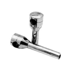 Chrom Styrforhjere 7/8 -RAISE 10CM 23-09626 - 12MM BOLT