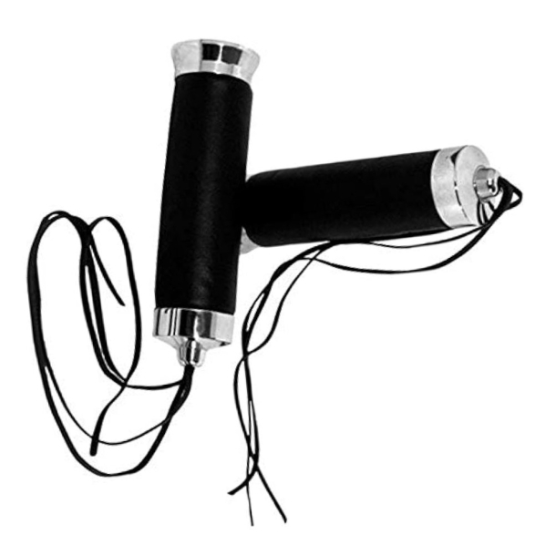 Gummih�ndtag Emgo 42-90981 Buffalo Fringe Grips - Black 7/8 140mm