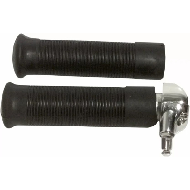 Gummih�ndtag Emgo 44-29480 TWIST THROTTLE  Push/Pull SORT GUMMI M/GASRULLE 7/8 Jack Hammer Grips