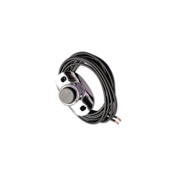 Trykknapafbryder 46-11600 Trykknap KONTAKT- HORN/START/AFBRYDER Harley Style Horn Button 71800-26A Chrome Two Wire Horn Switch Button for Harley Panhead Shovelhead
