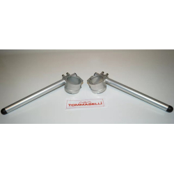 TOMMASELLI  Domino Clip-on Styr 52 mm 0054.41.52.06 Aluminium Racing