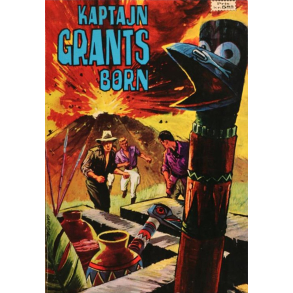 BRUGT Som ny - Very fine/Near mint - Kaptajn Grants B�rn 1969 1. udgave, 1. oplag - Softcover - Orginal Titel: Les enfants du capitaine Grant - Efter Jules Verne