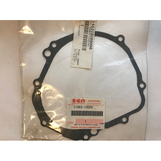 SUZUKI 1148318G00 11483-18G00 GASKET,MAGNETO COVER GSX-R600/750/1000 GSR600/750 GSX-S750/1000