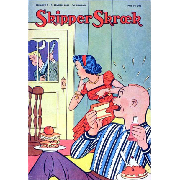 BRUGT RIMELIG STAND - Skipper Skr�k 1961 Nr. 1