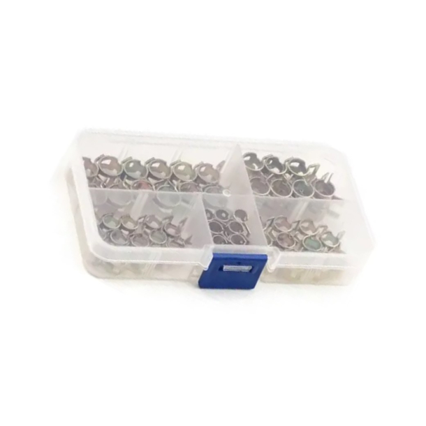 Clips til slanger/ hose clamp M6->M10mm 75 pcs/stk hose clamp M6->M10 Fuel line hose clip Oil pipe tube clamps