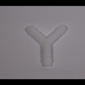 Y-samling 5/16 slanger - 8 mm.