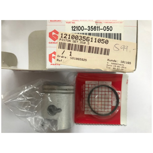 SUZUKI 1210035611050 12100-35611-050 1210343820050 12103-43820-050 1211043000050  PISTON SET(OS0.5)