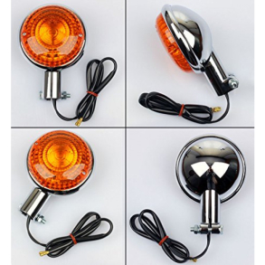 Blinklygte Komplet med ledninger og pre - Bag XVS Dragstar 125/650/1100 XV Virago 250/535/750/1000/1100 XVZ1300 XV1600/1700 xj700 VMX V-max 1200