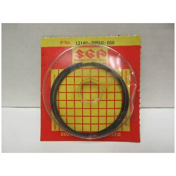 SUZUKI 1214029010050 12140-29010-050 RING SET,PISTON(OS0.50) overstr. 0.50 DS185 TS185
