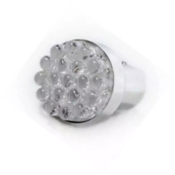 P�re baglygte LED - 12V21/5W R�D YG-00189-R LED/DIODE 12V21/5W BAY15d LED-p�re 12V